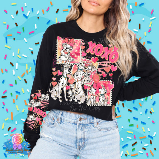 Spots Valentine’s Post Stamps - Apparel