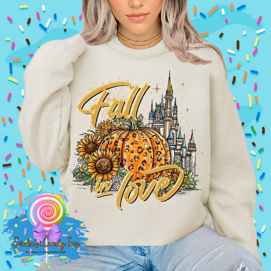 Fall in LOVE Castle  - Tees & Sweatshirts