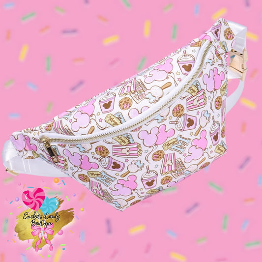Pink Park Snacks - Large Fanny Belt Bag