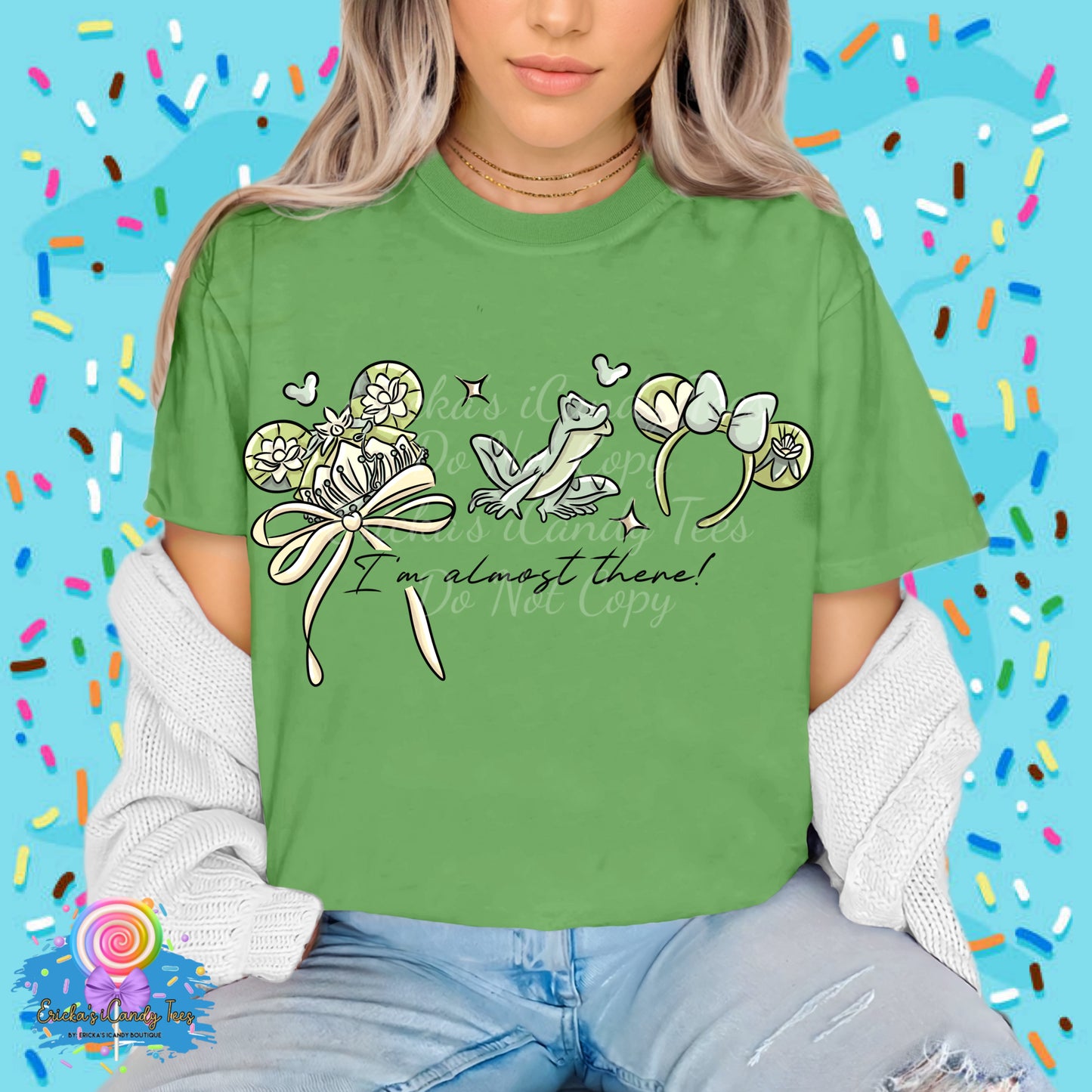 Tiana Ears Hand Drawn - Tees & Sweatshirts