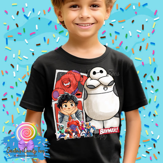 Bay Robot Polaroid - Kids & Adult Apparel
