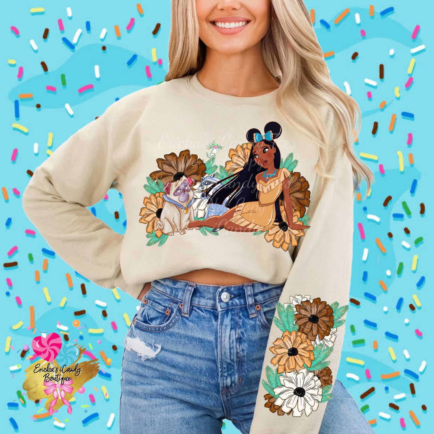 Colors Of The Wind Princess Mouse Ears  - Kids & Adult Apparel
