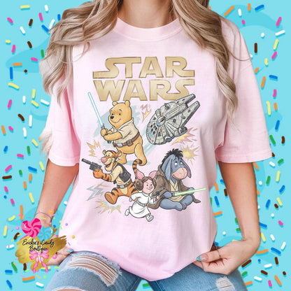 Pooh Wars - Kids & Adult Apparel
