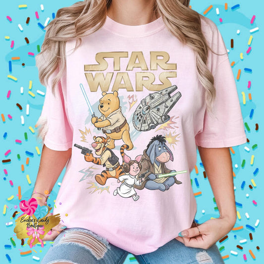 Pooh Wars - Kids & Adult Apparel