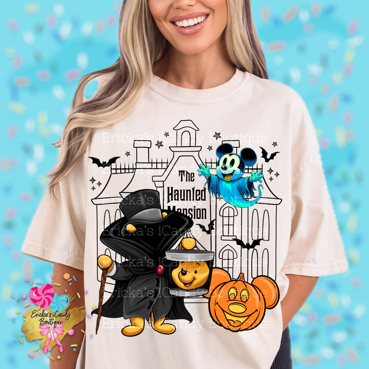 Haunted Pooh Bear  - Kids & Adult Apparel