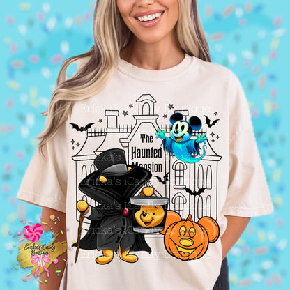 Haunted Pooh Bear  - Kids & Adult Apparel