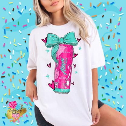 Coquette Cans Alani Pink Slush - Kids & Adult Apparel