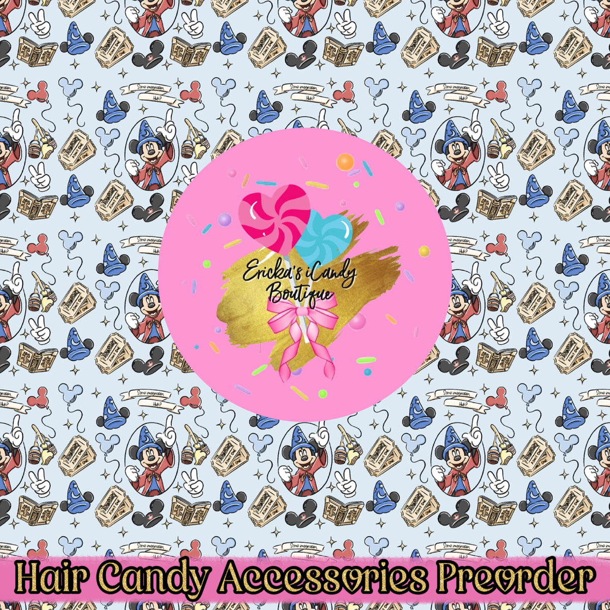 Sorcerer Mouse- Hair Candy Accessories (MTO 15-20 BD)