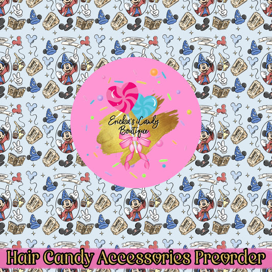 Sorcerer Mouse- Hair Candy Accessories (MTO 15-20 BD)