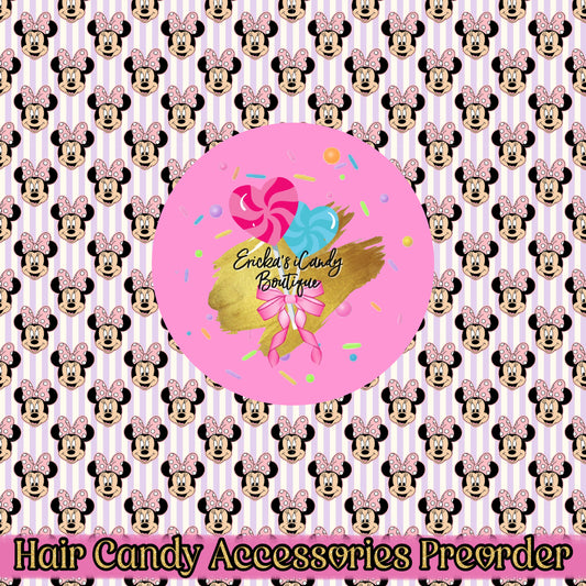 Girl Mouse Stripes - Hair Candy Accessories PREORDER SHIPS ESTIMATED MID SEPT