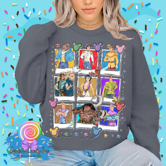Magical Boys Polaroid Collage - Kids & Adult Apparel