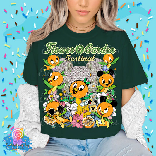 Flower & Garden Festival Birdy - Kids & Adult Apparel