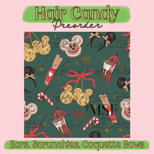 Holiday Park Treats - Fabric Hair Accessories Preorder