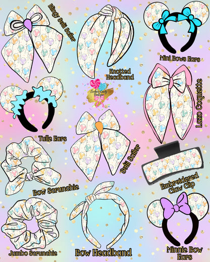 Pastel Ballons - Hair Candy Accessories Preorder