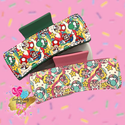 Super Epic - 4in Embroidered Claw Clip