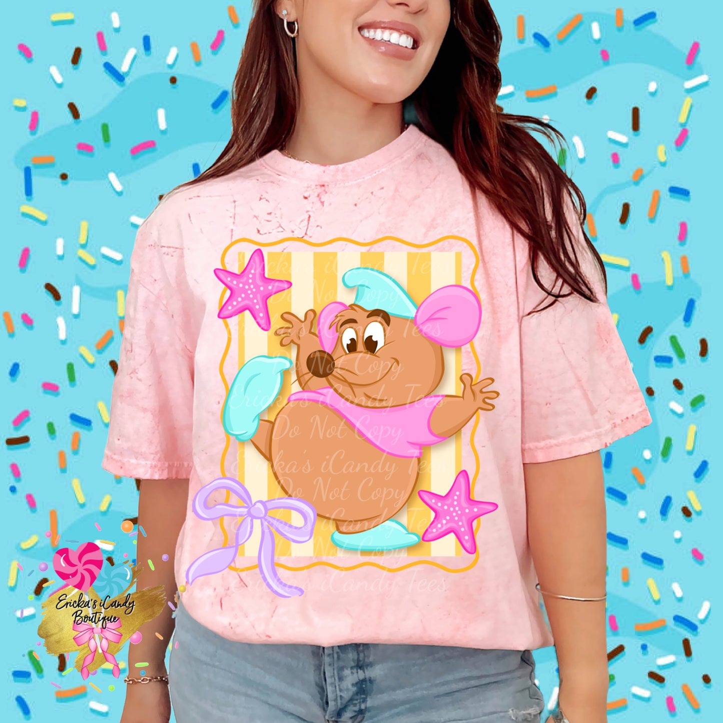 Summer Frame Teacup Mouse - Kids & Adult Apparel