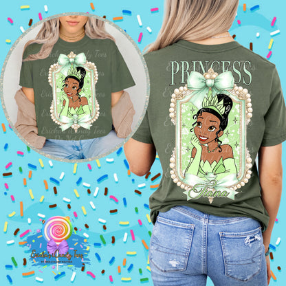 Tiana Vintage Coquette - Front & Back Tees & Sweatshirts