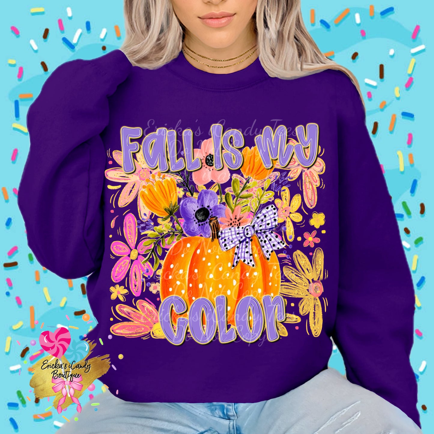 Fall Is My Color - Kids & Adult Apparel