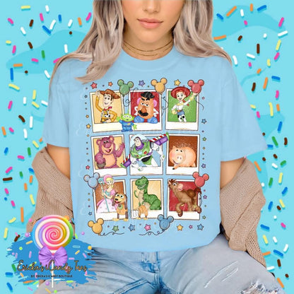 Toys Polaroid Collage - Kids & Adult Apparel
