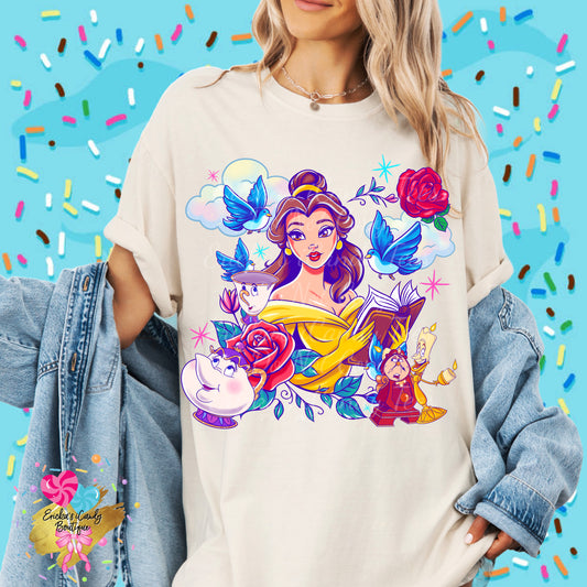 Rose Princess Neons - Kids & Adult Apparel