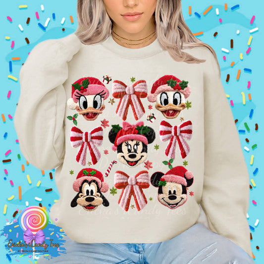 Fab 5 Faux Fur Coquette Collage - Kids & Adult Apparel