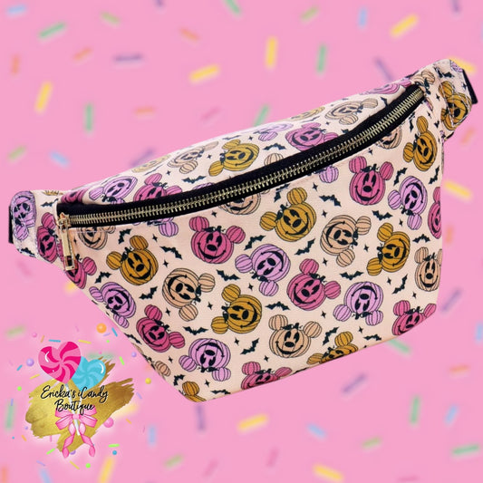 Pumpkin Mouse - Large Fanny Belt Bag