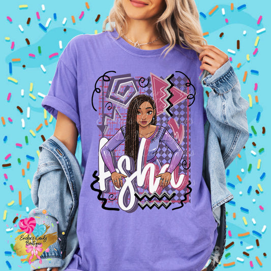 Retro Asha - Kids & Adult Apparel