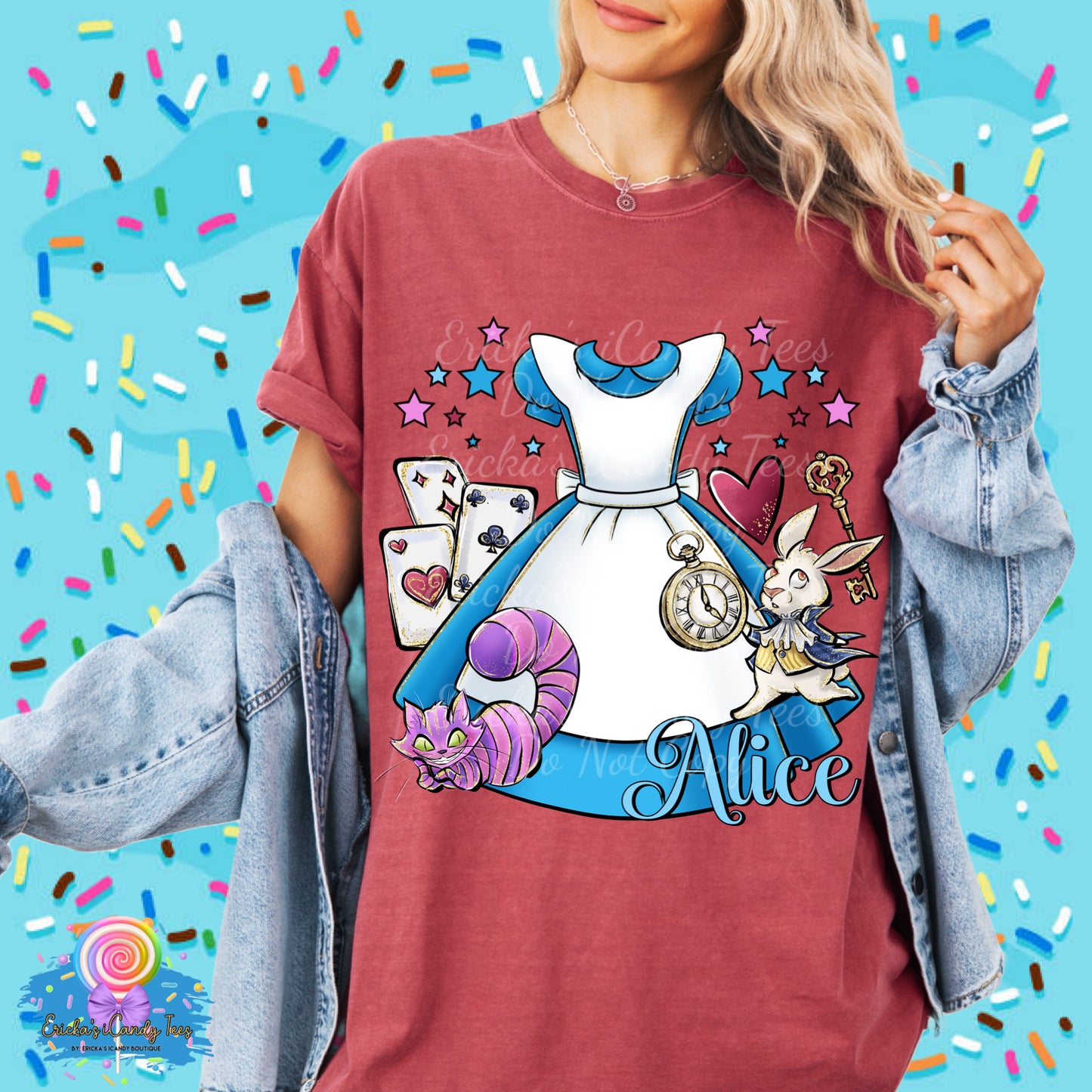 Wonderland Girl Dresses - Kids & Adult Apparel