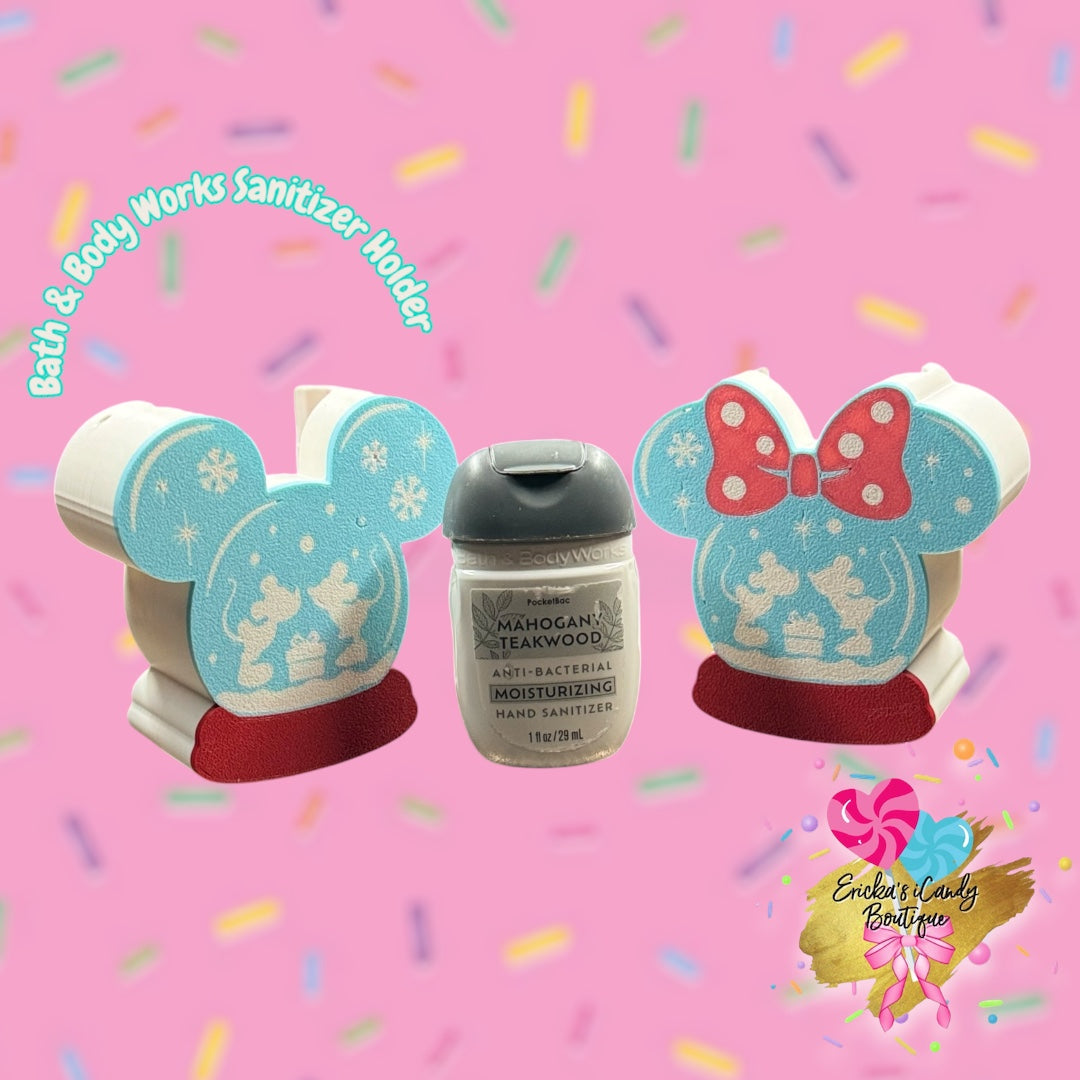 Flat Snowglobe(Girl Or Boy)- BBW Pocketbac Holder