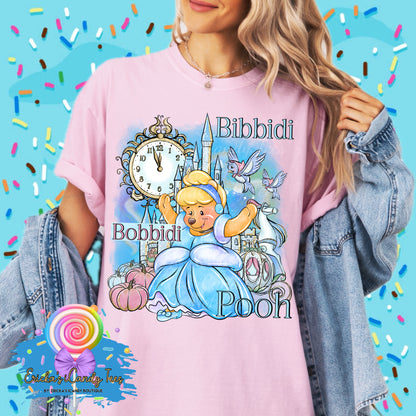 Pooh / Cinderella Mashup - Tees & Sweatshirts