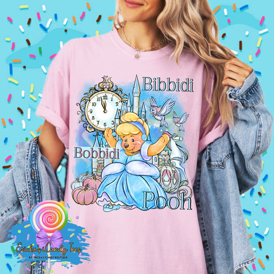 Pooh / Cinderella Mashup - Tees & Sweatshirts