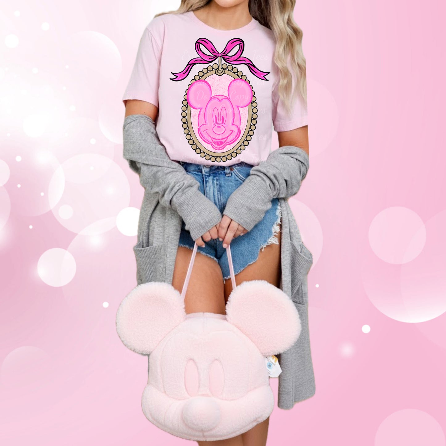 Glitter Mouse Coquette Frame Sandy’s Magical Treasure Collab  -  Kids & Adult Apparel