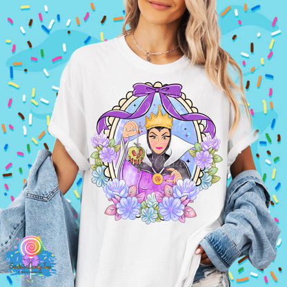 Villians Floral Coquette Frame - Tees & Sweatshirts
