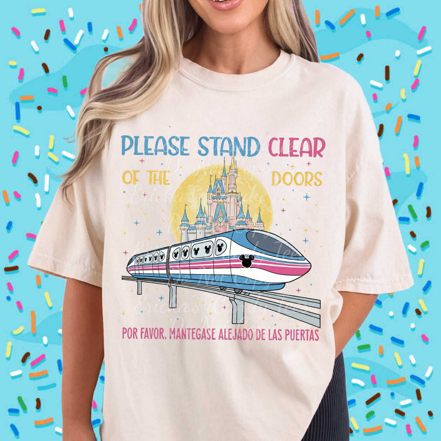Monorail at the castle - Apparel