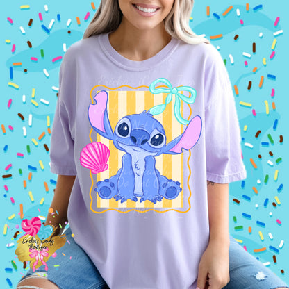 Summer Frame Alien - Kids & Adult Apparel