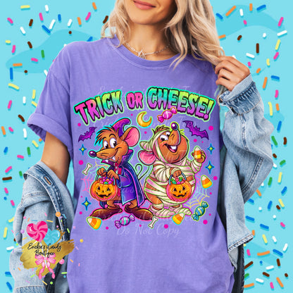 Trick or cheese  - Kids & Adult Apparel