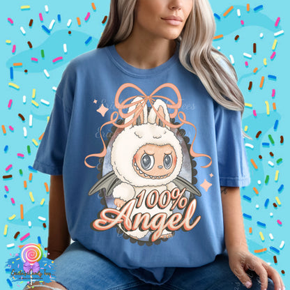 100% Angel Labubu - Apparel
