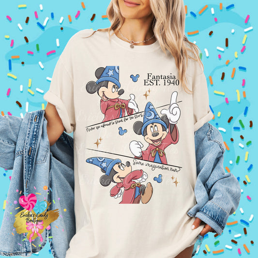 Sorcerer Mouse - Kids & Adult Apparel