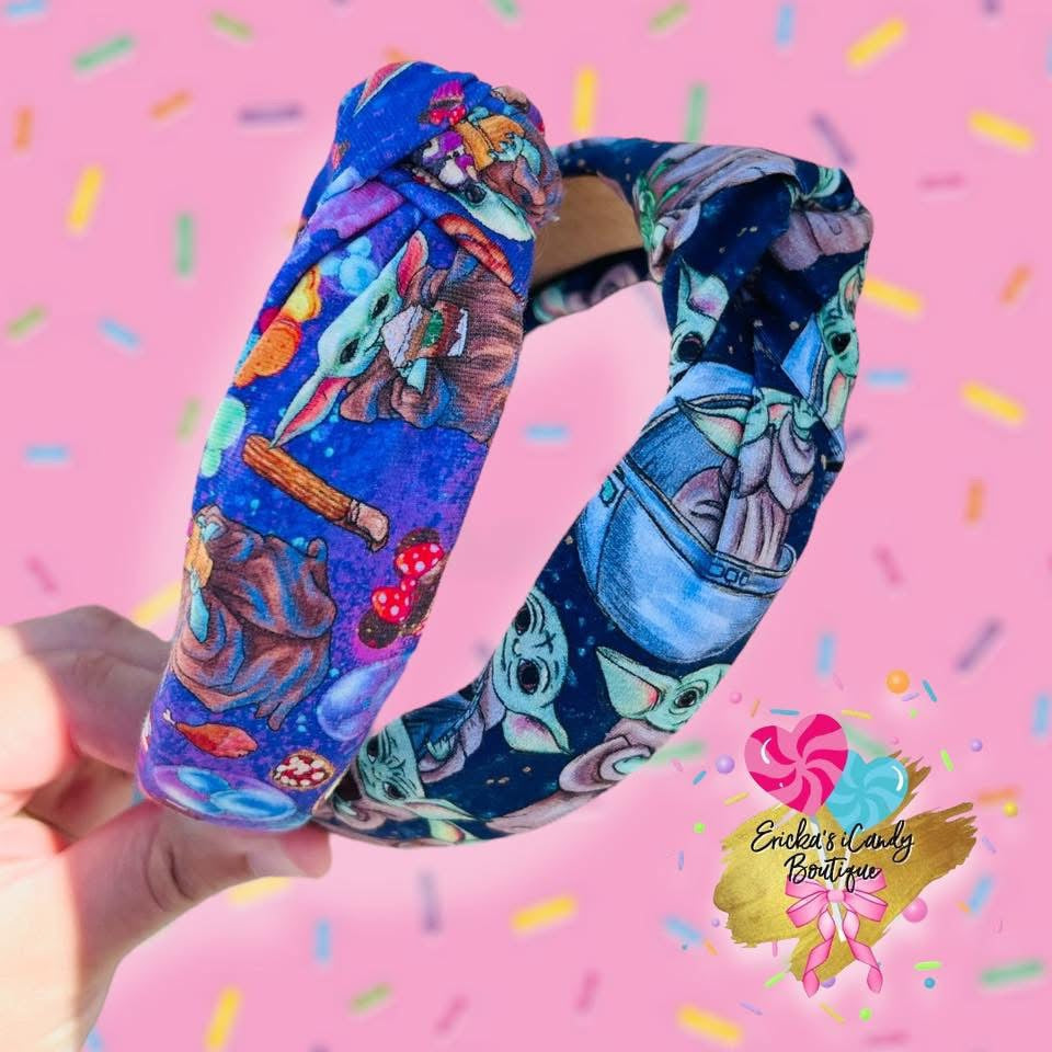 Yoda - Knotted Headband