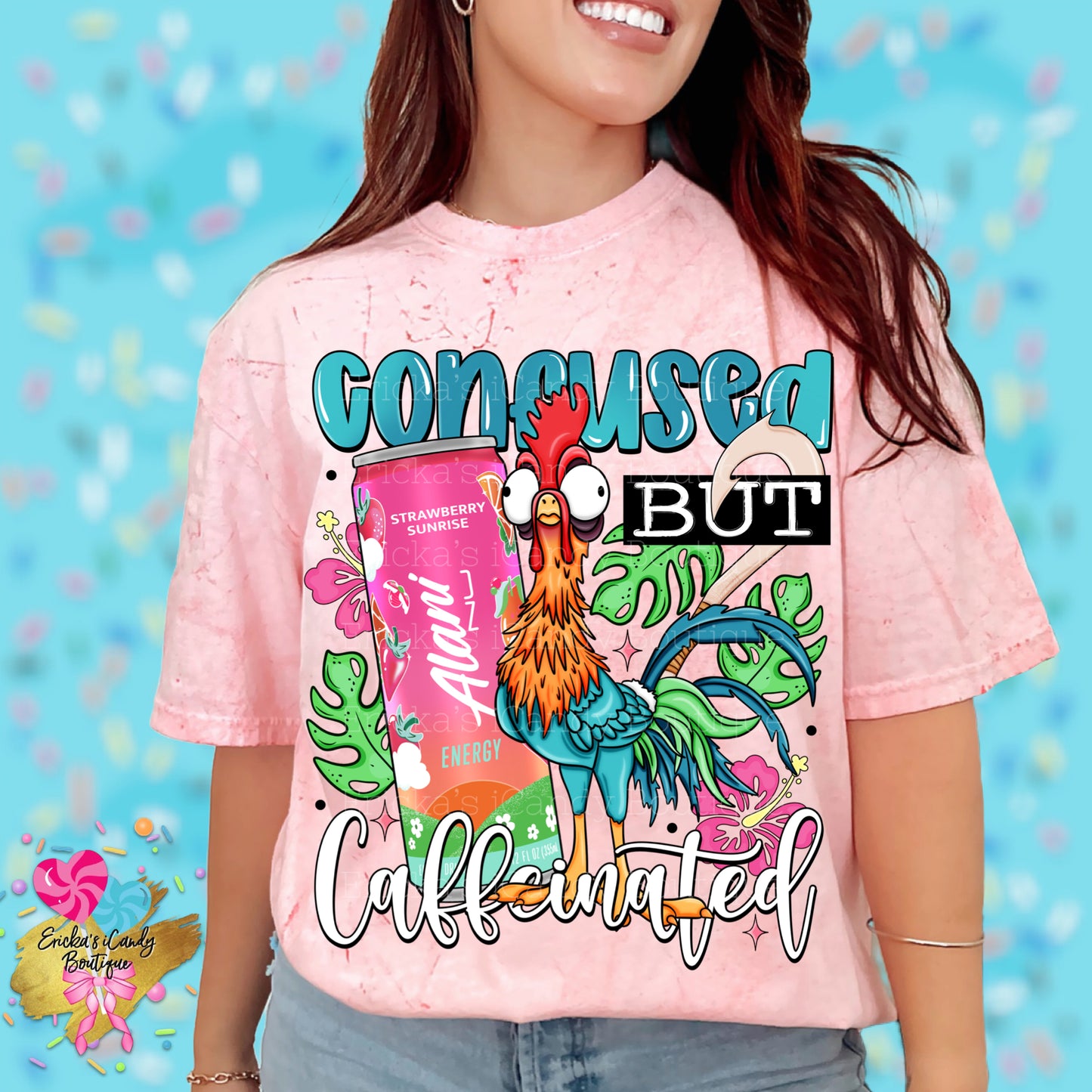 Hei Hei Caffeinated (Starbucks or Alani)- Kids & Adult Apparel