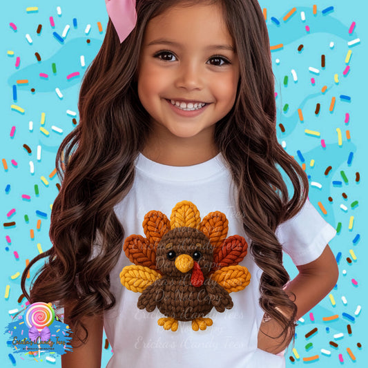 Baby Turkey Faux Yarn - Tees & Sweatshirts