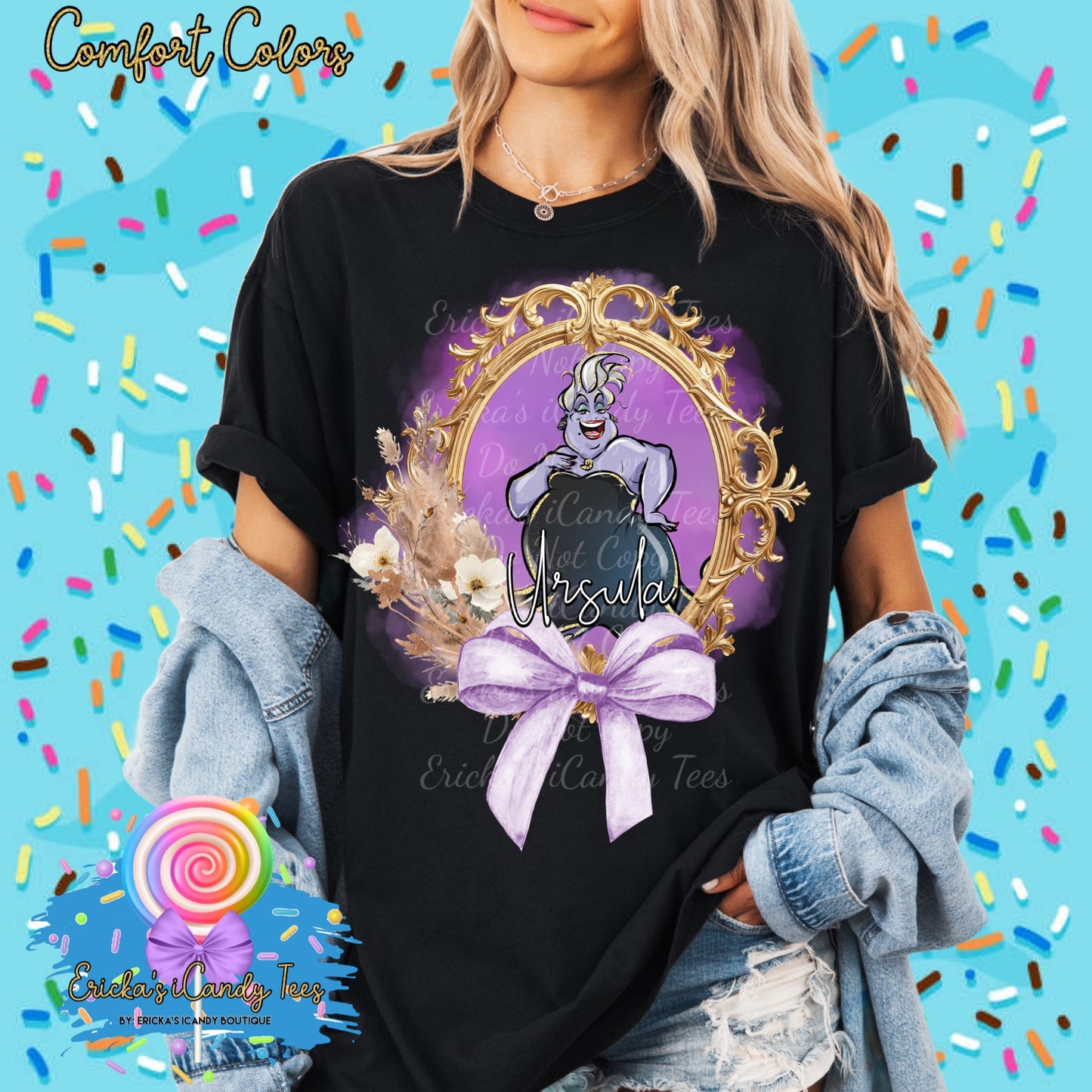 All Villians Coquette Bow Frame - Apparel