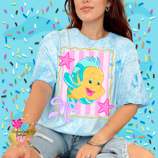 Summer Frame Fish  - Kids & Adult Apparel