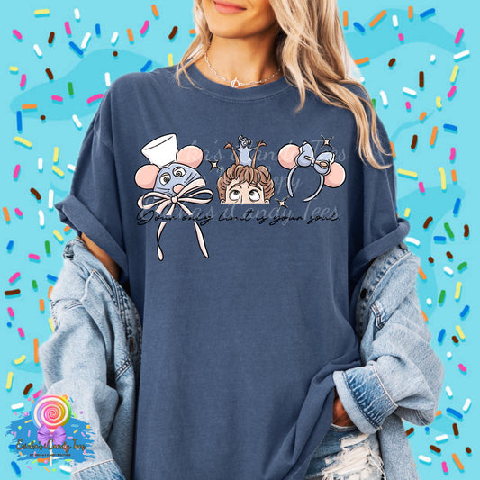 Ratatouille Ears Hand Drawn - Tees & Sweatshirts