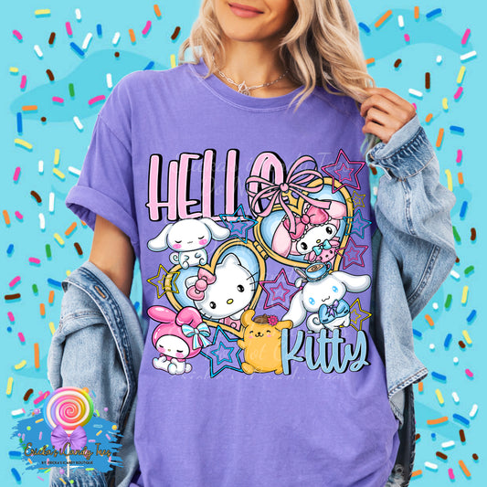Kitty Heart Locket - Kids & Adult Apparel