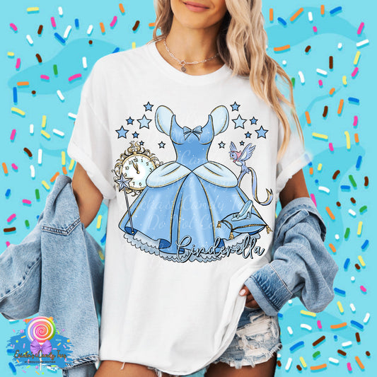 Glass Slipper Princess Dresses - Kids & Adult Apparel