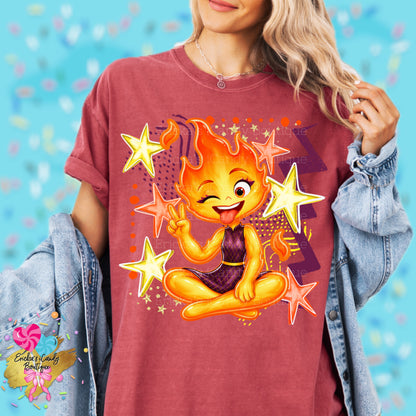 Fire Girl Cheeky Collection - Kids & Adult Apparel