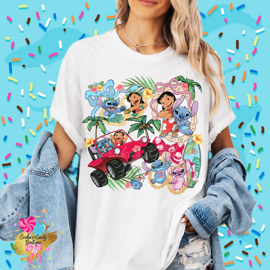 Ohana Jeep Locket - Kids & Adult Apparel