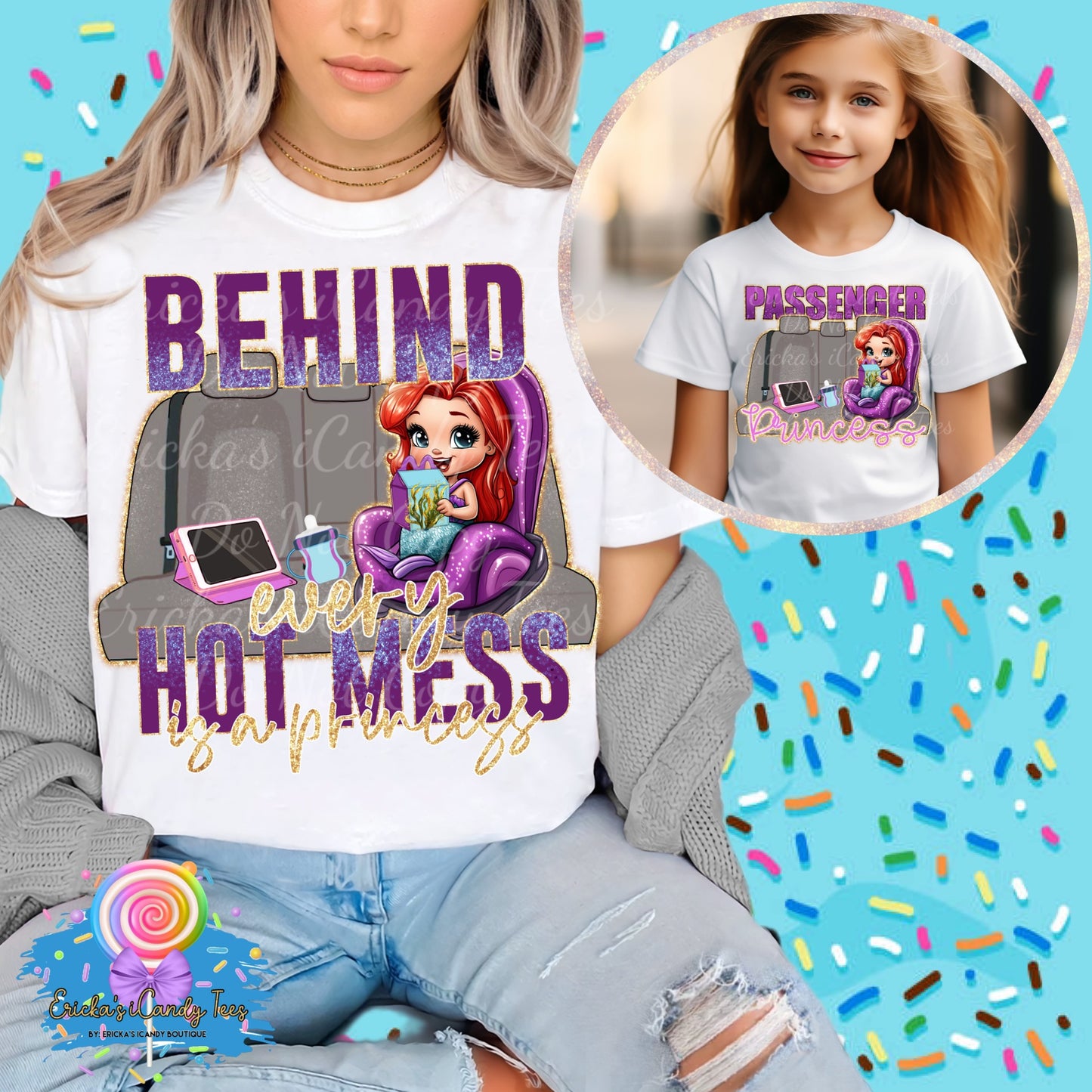 Carseat Characters Mommy & Me - Tees & Sweatshirts