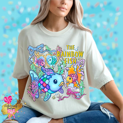 Rainbow Fish Locket - Kids & Adult Apparel